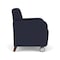 Lesro Siena Lounge Reception Guest Chair w/ Front Casters, 27 in W 29.5 in L 32.5 in H SN1101 - alternate 2